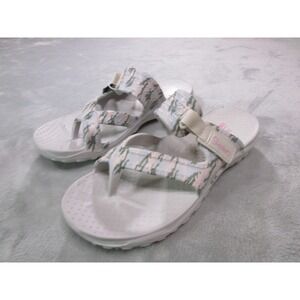 Skechers Shoes Womens Size 10‎ Taupe Camo Reggae Retreat Sandals 111157 TPMT